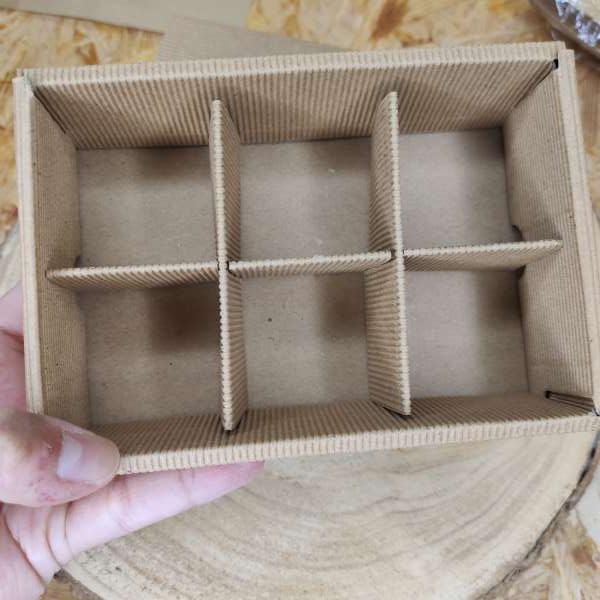 Scatola Fiammifero con Cuore – Porta Oggetti e Confettata Fai da Te in Cartone Grezzo